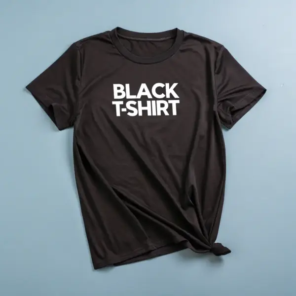 Personalized Text T-Shirt